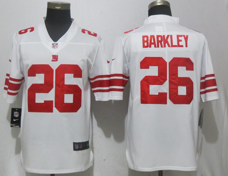 Men New York Giants #26 Barkley White Vapor Untouchable Limited Playe NFL Jerseys->new orleans pelicans->NBA Jersey